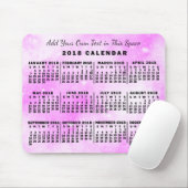 Kalender 2018 (Siehe Beschreibung der neuen Versio Mousepad (Mit Mouse)