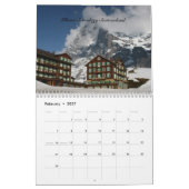 Kalender 2018 von der schönen Schweiz (Feb 2027)