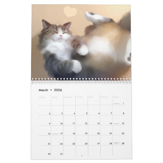 Kalender 2019 - Alles über Katzen! (Mär 2026)