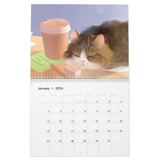 Kalender 2019 - Alles über Katzen! (Jan 2026)
