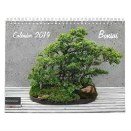 Kalender 2019 mit Bonsai