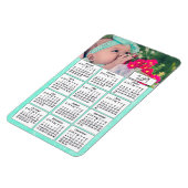 Kalender 2019 Personalisiertes Aquamarines Foto Ma Magnet (Linke Seite)