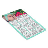 Kalender 2019 Personalisiertes Aquamarines Foto Ma Magnet (Rechte Seite)