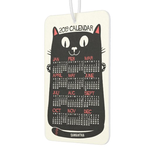 Kalender 2019 (Siehe Beschreibung der neuen Versio Autolufterfrischer (Links)