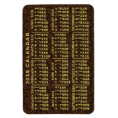 Kalender 2019 (Siehe Beschreibung der neuen Versio Magnet (Vertikal)