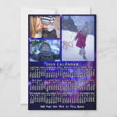 Kalender 2019 (Siehe Beschreibung der neuen Versio Magneteinladung (Vorderseite)