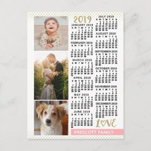 Kalender 2019 (Siehe Beschreibung der neuen Versio Postkarte