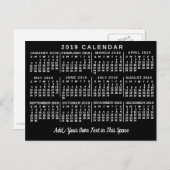 Kalender 2019 (Siehe Beschreibung der neuen Versio Postkarte (Vorne/Hinten)