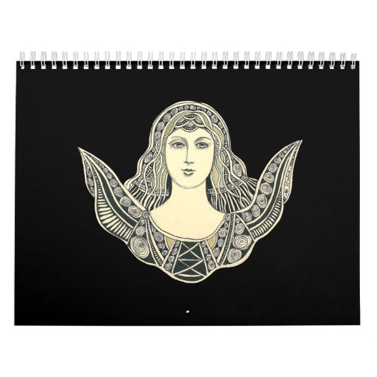 Kalender 2019 voll von Engeln (Titelbild)