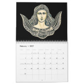 Kalender 2019 voll von Engeln (Feb 2027)