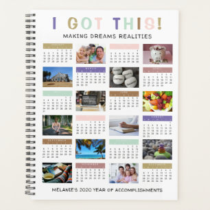 Kalender 2020 I GOT DIESE Ziele Personalisierte Fo Planer