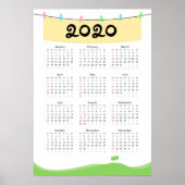 Kalender 2020 Poster (Vorne)