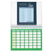 Kalender 2020 Rettend Geldherausforderung (Mär 2027)