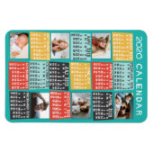 Kalender 2020 (Siehe Beschreibung der neuen Versio Magnet (Horizontal)