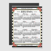 Kalender 2020 (Siehe Beschreibung der neuen Versio Magnetkarte (Vorne/Hinten)