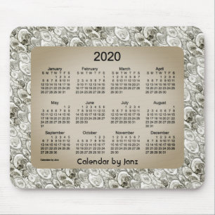 Kalender 2020 von Janz Foggy Bubbles Mousepad