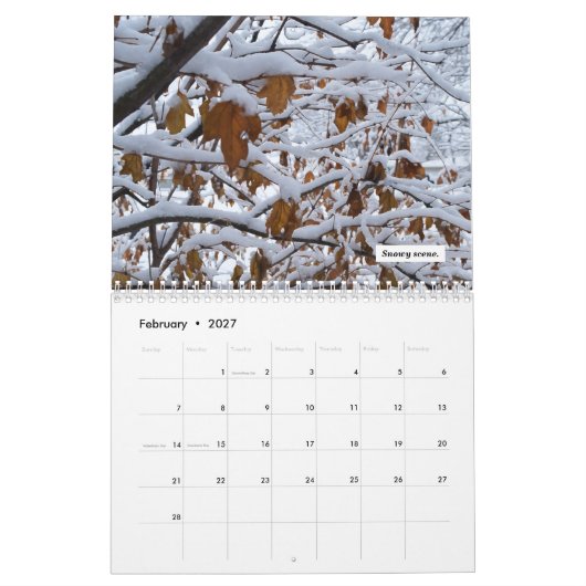 Kalender 2021 (Feb 2027)