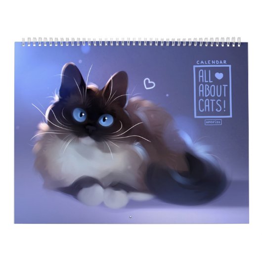 Kalender 2021 Alles über Katzen! (Titelbild)