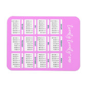 Kalender 2021 magnet (Horizontal)