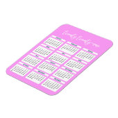Kalender 2021 magnet (Linke Seite)