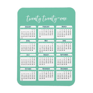 Kalender 2021 magnet