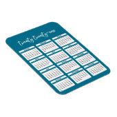 Kalender 2021 magnet (Rechte Seite)