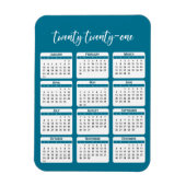 Kalender 2021 magnet (Vertikal)
