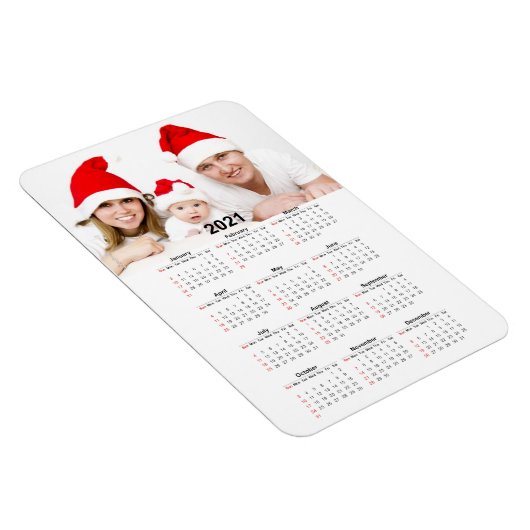 Kalender 2021 mit Foto Magnet (Rechte Seite)