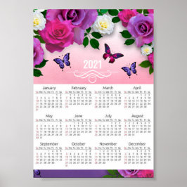 Kalender 2021 poster