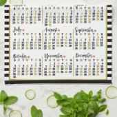 Kalender 2021 (Siehe Beschreibung der neuen Versio Geschirrtuch (Gefaltet)