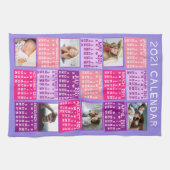 Kalender 2021 (Siehe Beschreibung der neuen Versio Geschirrtuch (Horizontal)