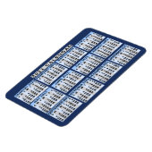 Kalender 2021 (Siehe Beschreibung der neuen Versio Magnet (Linke Seite)