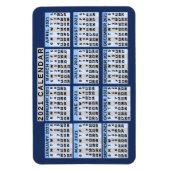 Kalender 2021 (Siehe Beschreibung der neuen Versio Magnet (Vertikal)