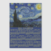 Kalender 2021 (Siehe Beschreibung der neuen Versio Magnetkarte (Vorderseite)