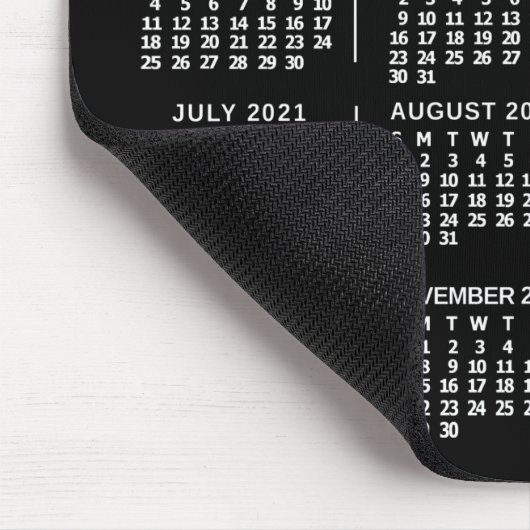 Kalender 2021 (Siehe Beschreibung der neuen Versio Mousepad (Ecke)