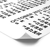 Kalender 2021 (Siehe Beschreibung der neuen Versio Poster (Ecke)