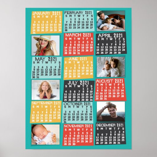 Kalender 2021 (Siehe Beschreibung der neuen Versio Poster (Vorne)