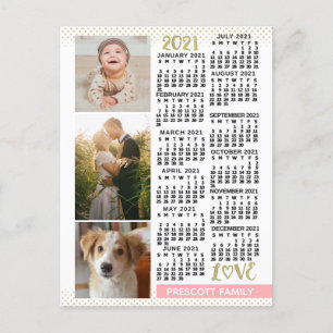 Kalender 2021 (Siehe Beschreibung der neuen Versio Postkarte
