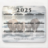 Kalender 2022 - Elefantenfamilie Hintern  Mousepad (Vorne)