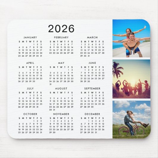 Kalender 2022 für den benutzerdefinierten Speicher Mousepad (Vorne)