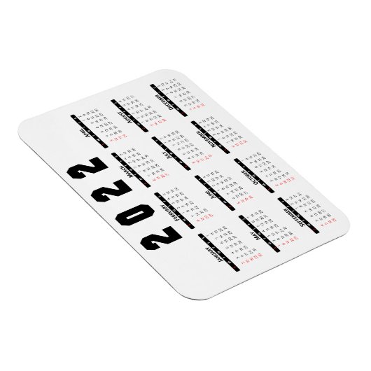Kalender 2022 magnet (Rechte Seite)