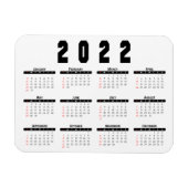 Kalender 2022 magnet (Horizontal)