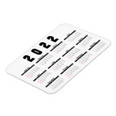 Kalender 2022 magnet (Linke Seite)