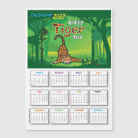 Kalender 2022 mit Tiger_Magnatic Card