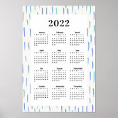 Kalender 2022 Musterplakat Poster (Vorne)