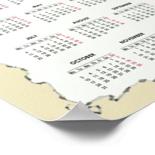 Kalender 2022 poster (Ecke)