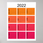 Kalender 2022 poster (Vorne)