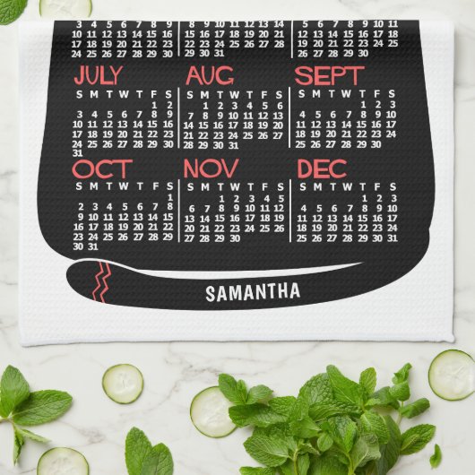 Kalender 2022 (siehe Beschreibung der neuen Versio Geschirrtuch (Gefaltet)