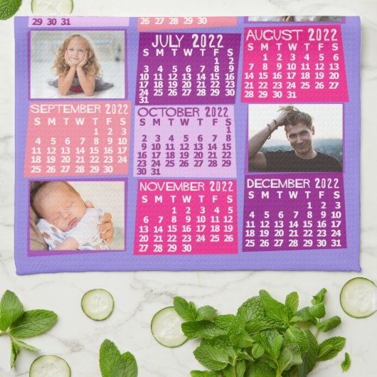 Kalender 2022 (siehe Beschreibung der neuen Versio Geschirrtuch (Gefaltet)