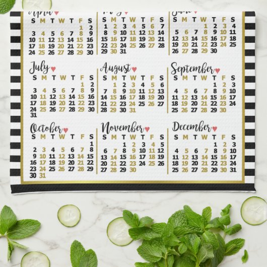 Kalender 2022 (siehe Beschreibung der neuen Versio Geschirrtuch (Gefaltet)